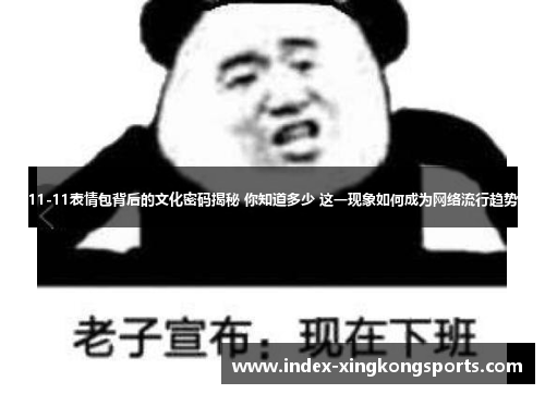 11-11表情包背后的文化密码揭秘 你知道多少 这一现象如何成为网络流行趋势